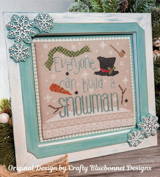 ✩Preorder✩ Everyone Can Build Snowman by Crafty Bluebonnet Designs