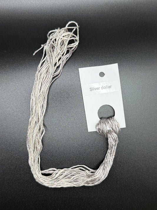 Silver Dollar Silk Thread by Mo's Sale