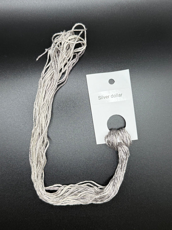 Silver Dollar Silk Thread by Mo's Sale – Millennial Fabrics