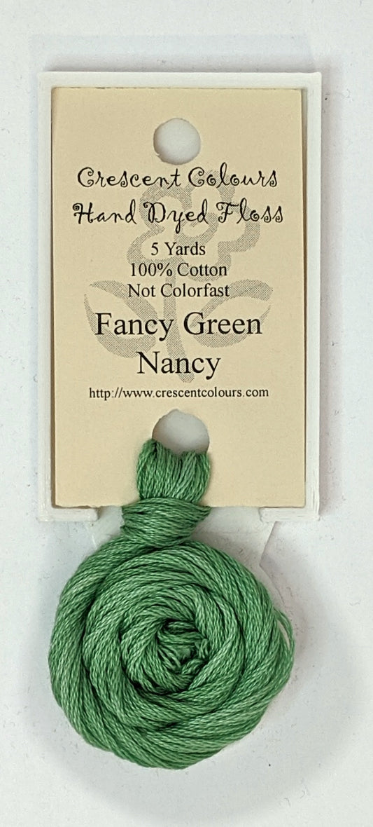 117 Fancy Green Nancy | 6 Strand Embroidery Floss by Classic Colorworks