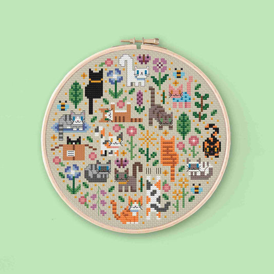 *Preorder* Mini Cat Garden by Una Buena Pieza
