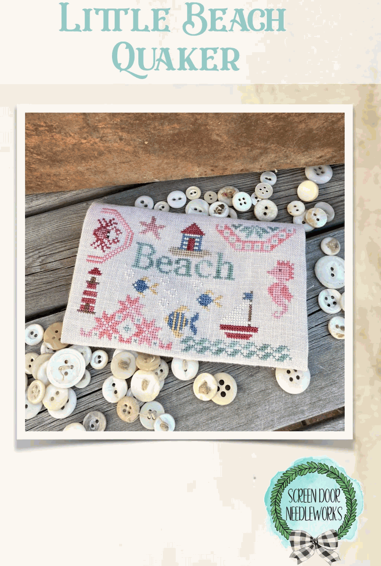 *Preorder* Little Beach Quaker by Screen Door Needleworks