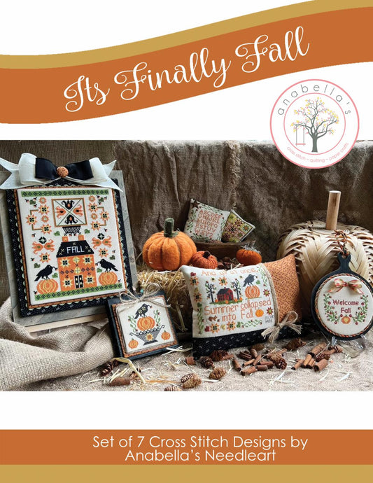 *PREORDER* Finally Fall Booklet by Anabella's for Needlework Marketplace