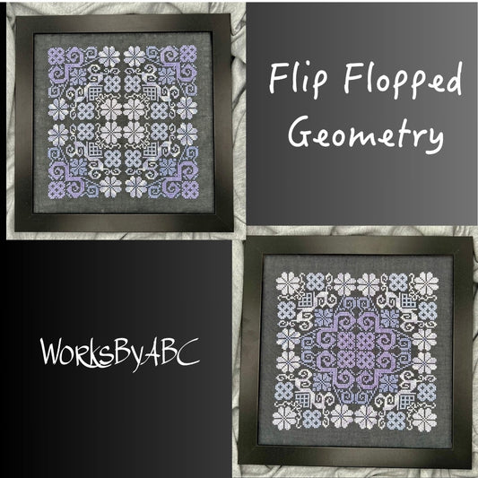 *PREORDER* Flip Flopped Geometry by WorksByABC for Needlework Marketplace