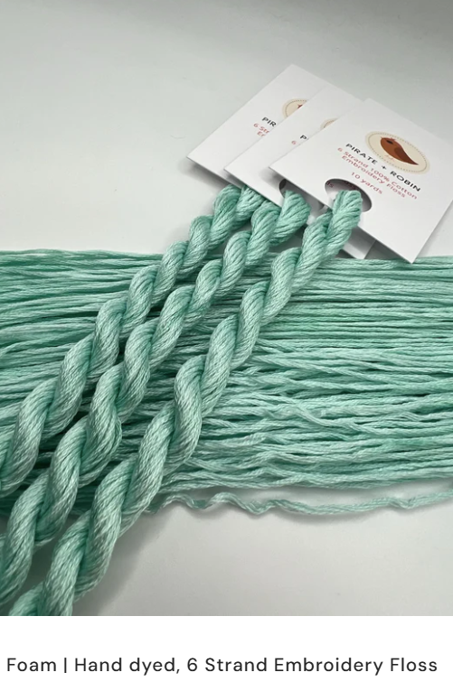 ✩Preorder✩ Foam (10 yard Skein) by Pirate and Robin