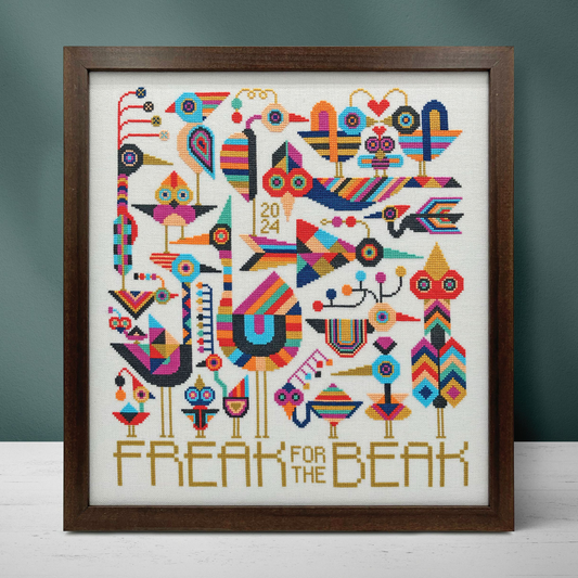 ✩Preorder✩ Freak for the Beak by Boomerang Stitches