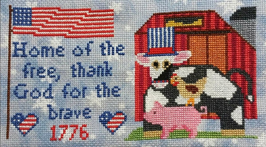 *PREORDER* Freedom Farm by Sister Lou Stitches for Needlework Marketplace