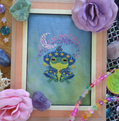 ✩Preorder✩ Froggy Magic by BAD Stitch Needlework