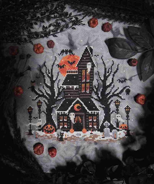 *Preorder* Frosted Pumpkin Cottage by The Witchy Stitcher