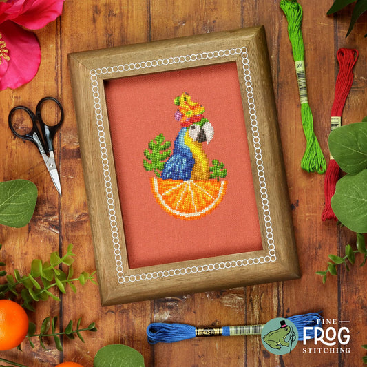 ✩Preorder✩ Fruit Hat Senorita by Fine Frog Stitching