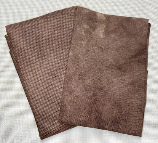 ✓ 14ct Aida: Cocoa Pod 18x27 Fat Quarter by Millennial Fabrics