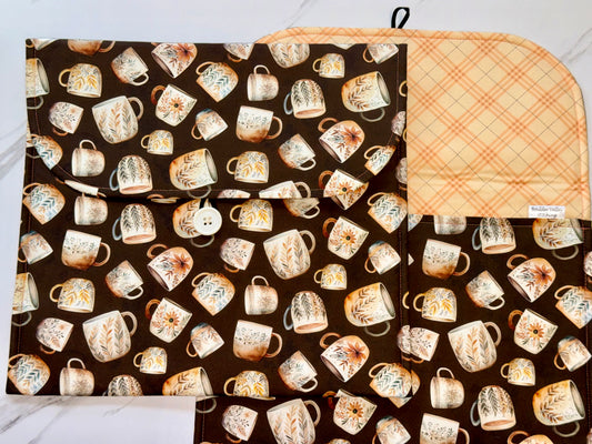 "Coffee" Envelope Project Bag