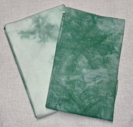 ✓ 14ct Aida: Basil 18x27 Fat Quarter by Millennial Fabrics