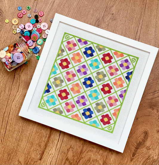 ✩Preorder✩ Grandma's Garden by Count Your Stitches Designs