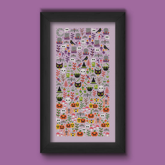 *PREORDER* Halloween Garden by Una Buena Pieza for Needlework Marketplace