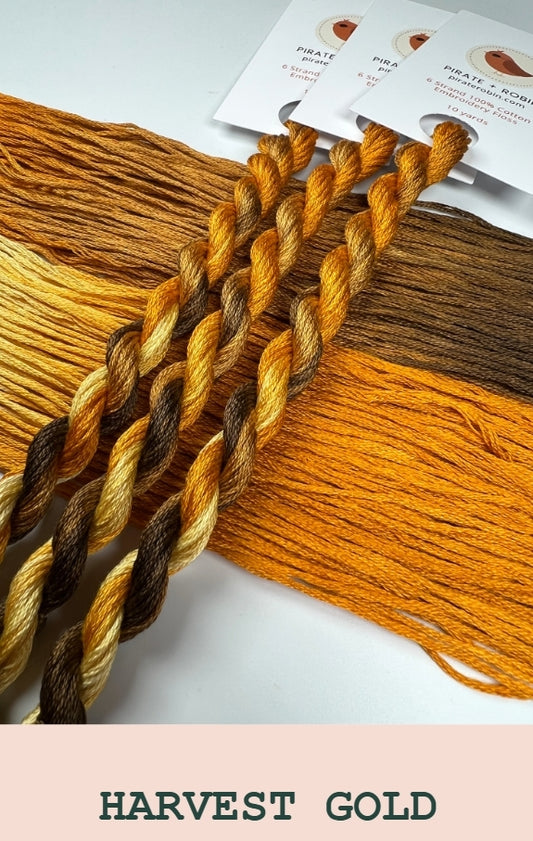 ✩Preorder✩ Harvest Gold (10 yard Skein) by Pirate and Robin