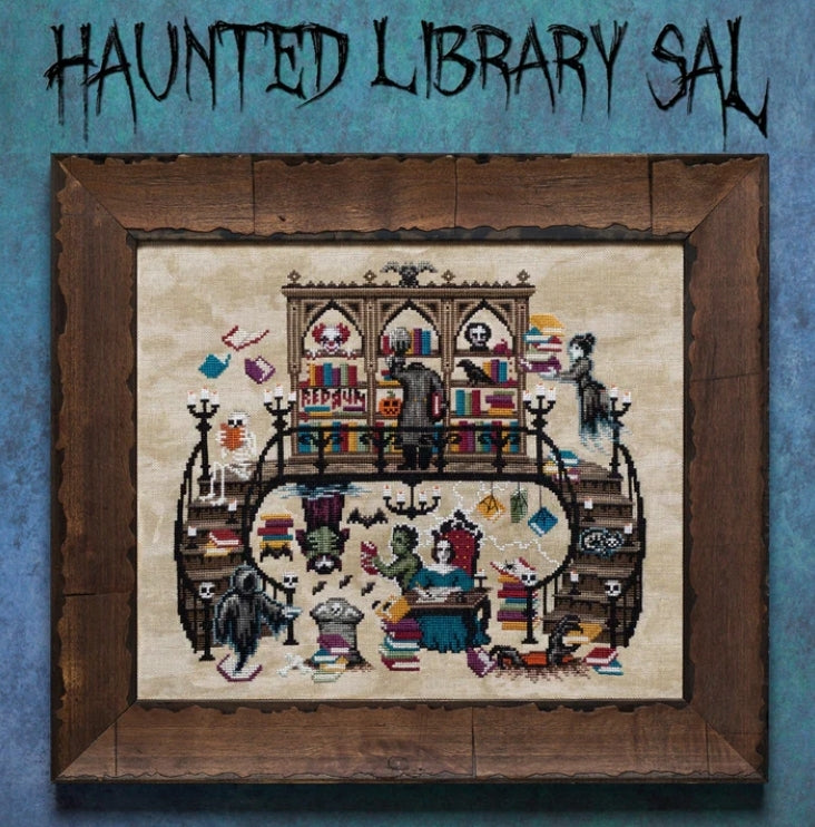 *PREORDER* The Haunted Library by Lola Crow for Needlework Marketplace