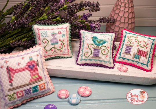 Heart song Minis by Cherry Blossoms for Needlework Marketplace