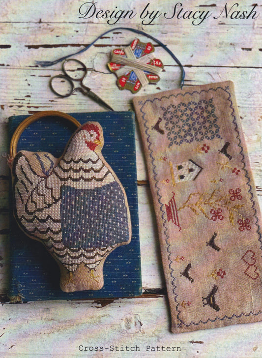 Animal Cracker Series: Henny Penny & Sewing Roll by Stacy Nash Design