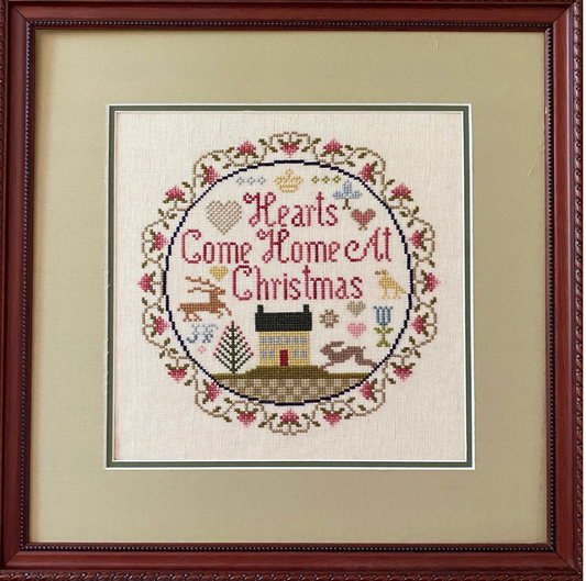 *PREORDER* Hearts Come Home at Christmas by Jean Farish for Needlework Marketplace