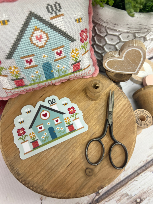 Home Sweet Home Sticker by Primrose Cottage Stitches