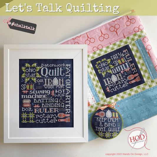 Let's Talk Quilting by Hands on Design