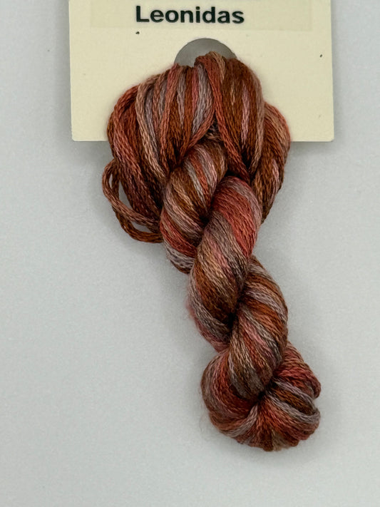 "Leonidas" 6-Strand Embroidery Silk by Treenway Silks