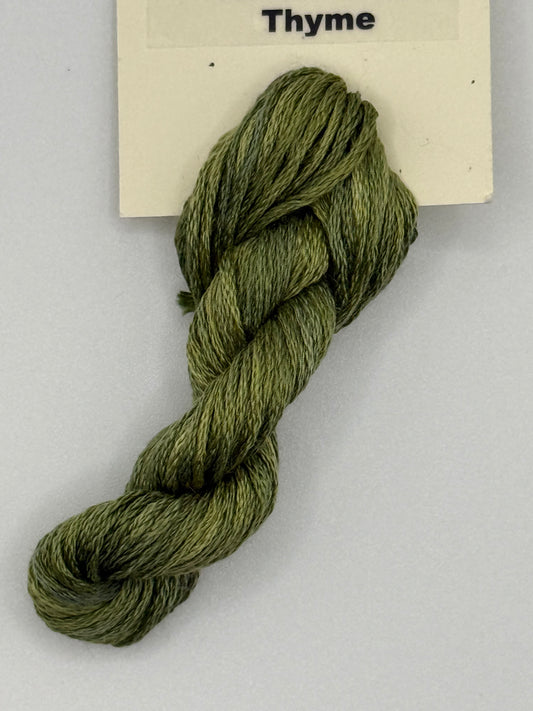 "Thyme" 6-Strand Embroidery Silk by Treenway Silks