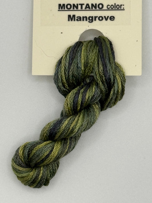 "Mangrove" 6-Strand Embroidery Silk by Treenway Silks