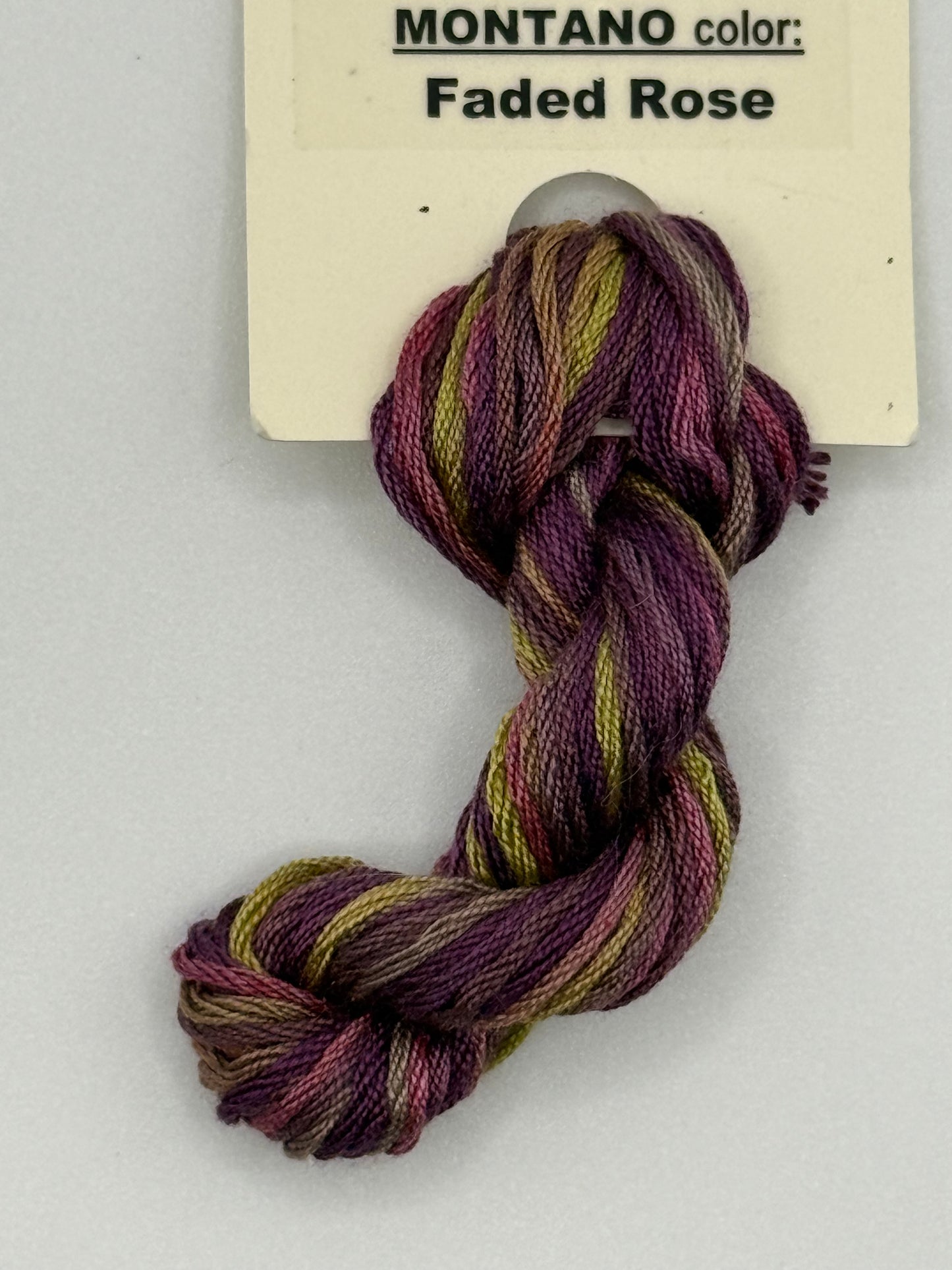 "Faded Rose" 6-Strand Embroidery Silk by Treenway Silks