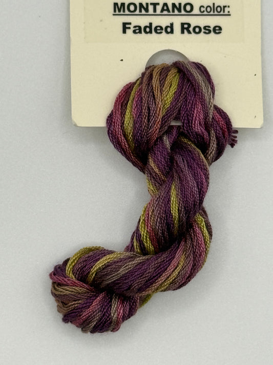 "Faded Rose" 6-Strand Embroidery Silk by Treenway Silks