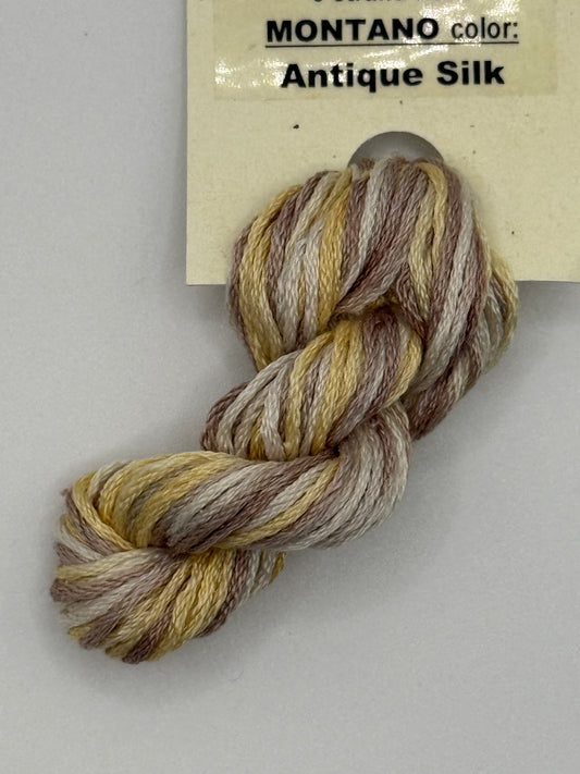 "Antique Silk" 6-Strand Embroidery Silk by Treenway Silks