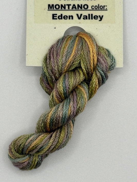 "Eden Valley" 6-Strand Embroidery Silk by Treenway Silks