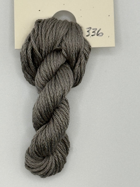 #0336 "Pewter" 6-Strand Embroidery Silk by Treenway Silks