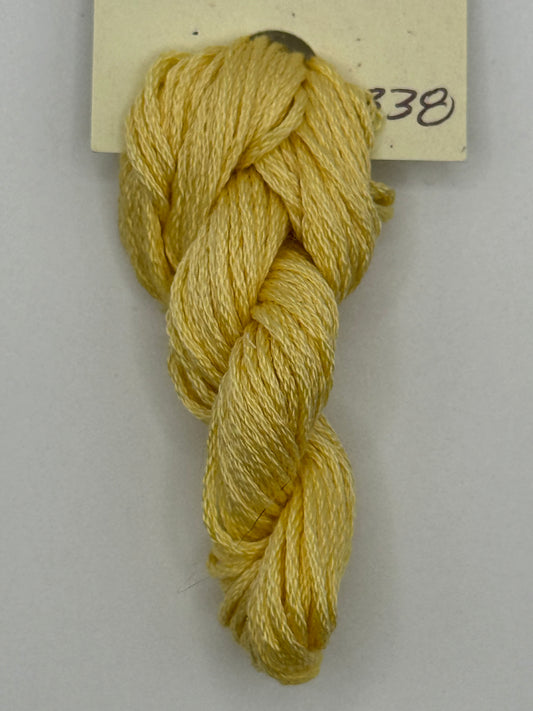 #0338 "Yellow Dawn" 6-Strand Embroidery Silk by Treenway Silks
