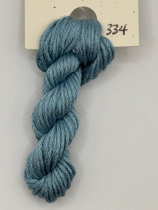 #0334 "Glacier Ice" 6-Strand Embroidery Silk by Treenway Silks
