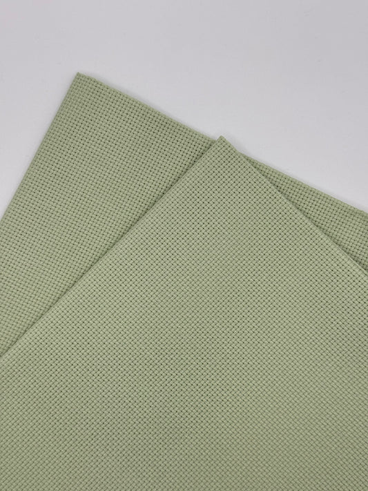 "Mimosa Green" Cross Stitch Fabric by Zweigart
