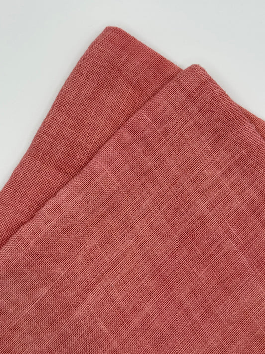 "Red Pear" Cross Stitch Fabric by Weeks Dye Works