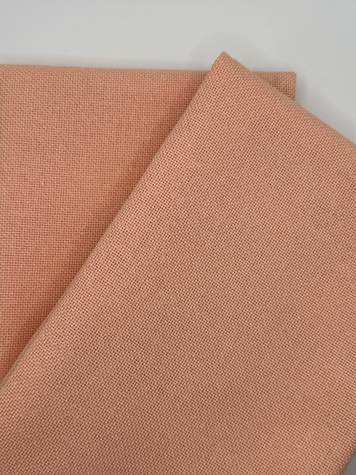 "Peach" Cross Stitch Fabric by Zweigart