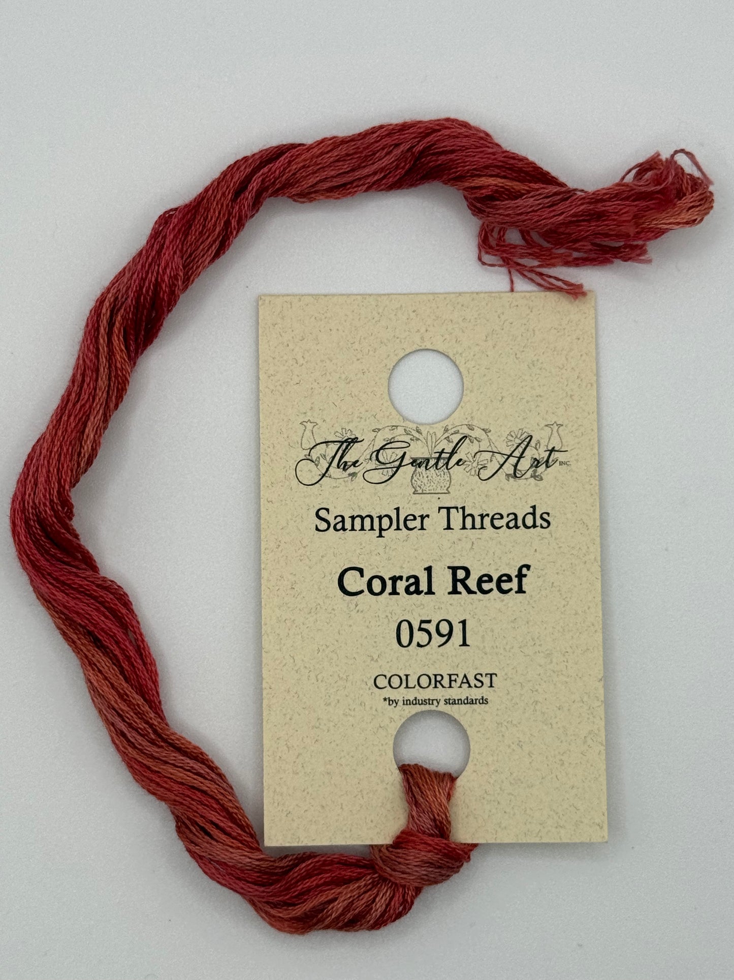 0591 Coral Reef | 6 Strand Embroidery Floss by The Gentle Art