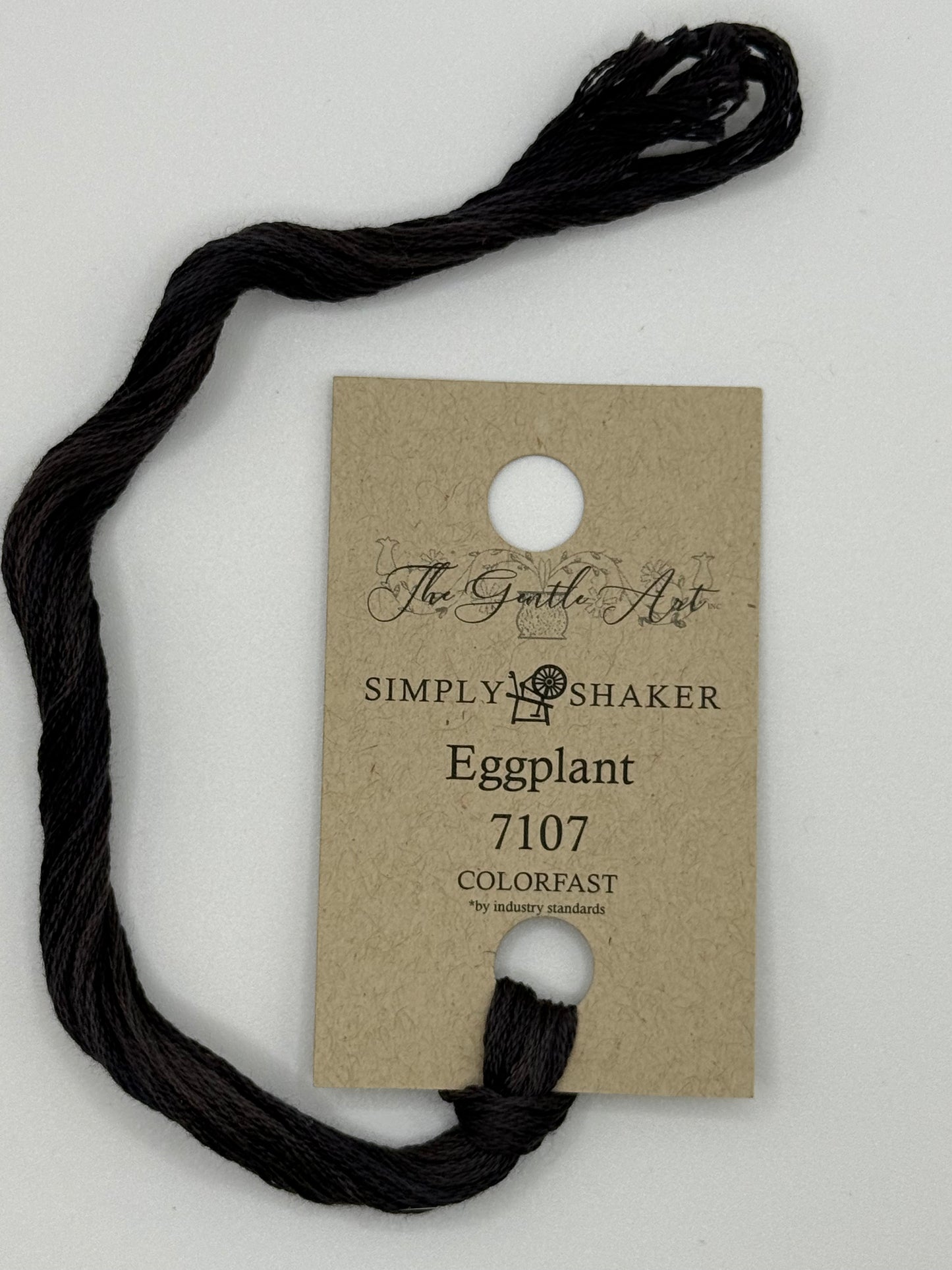 7107 Eggplant | 6 Strand Embroidery Floss by The Gentle Art