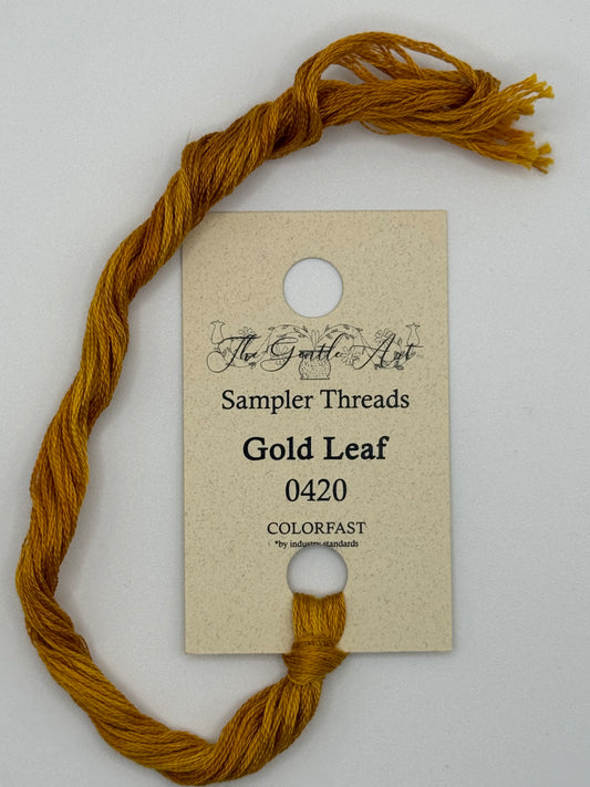 0420 Gold Leaf | 6 Strand Embroidery Floss by The Gentle Art