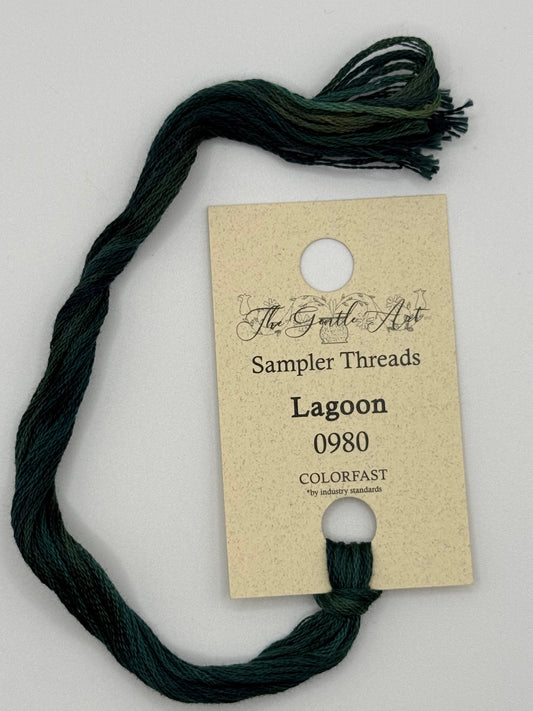 0980 Lagoon | 6 Strand Embroidery Floss by The Gentle Art