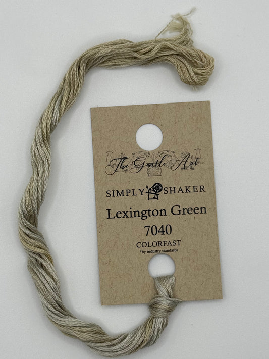 7040 Lexington Green | 6 Strand Embroidery Floss by The Gentle Art
