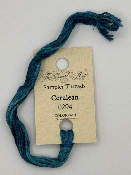 0294 Cerulean | 6 Strand Embroidery Floss by The Gentle Art