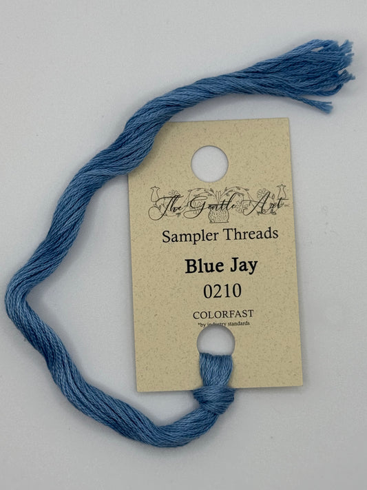 0210 Blue Jay | 6 Strand Embroidery Floss by The Gentle Art