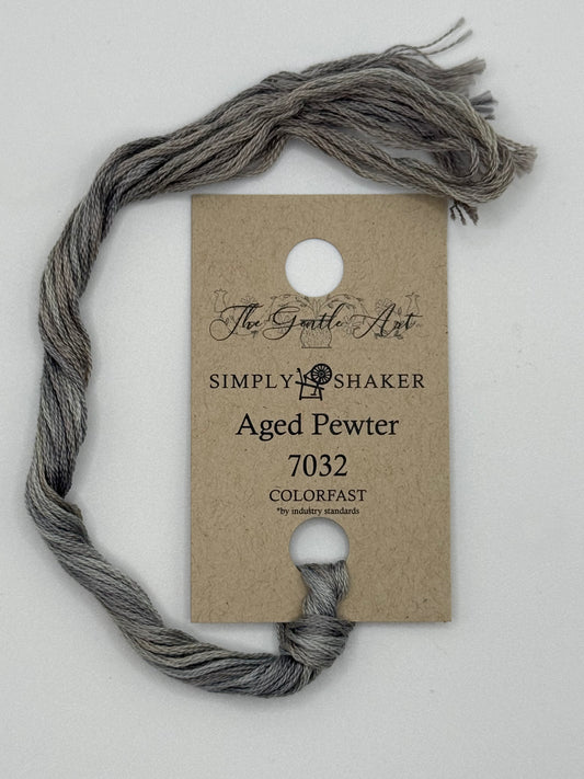 7032 Aged Pewter | 6 Strand Embroidery Floss by The Gentle Art