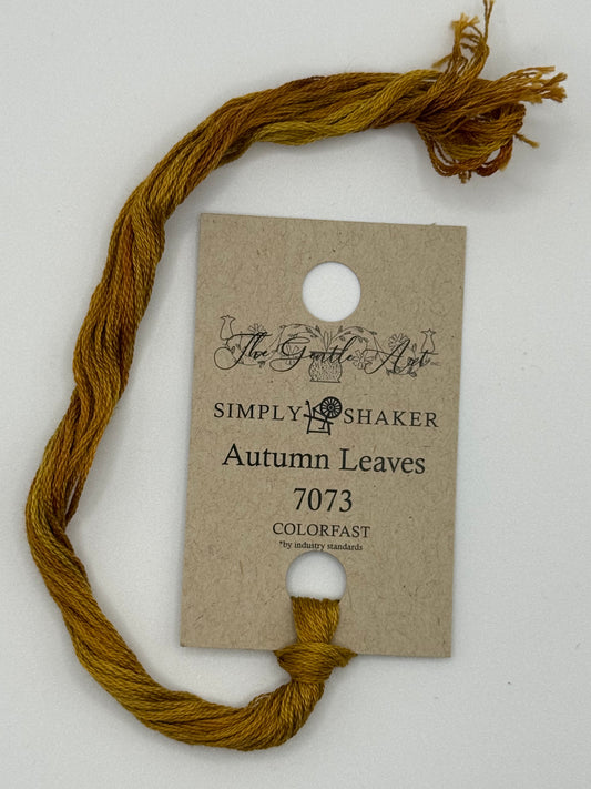 7073 Autumn Leaves | 6 Strand Embroidery Floss by The Gentle Art