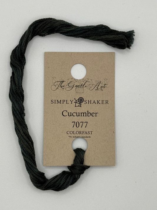 7077 Cucumber | 6 Strand Embroidery Floss by The Gentle Art