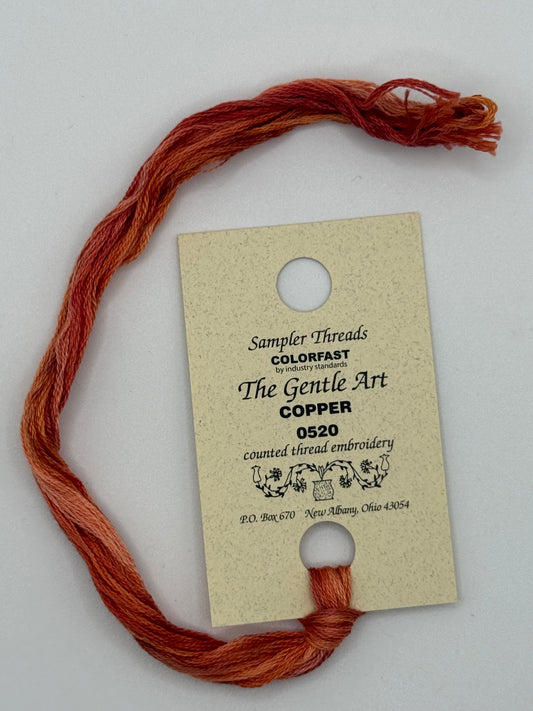 0520 Copper | 6 Strand Embroidery Floss by The Gentle Art